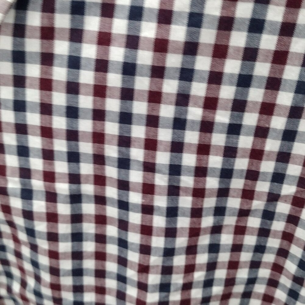 PRINCE & FOX Men’s Button Down Shirt XL Checkered Long Sleeve Casual Classic Fit - Picture 2 of 9